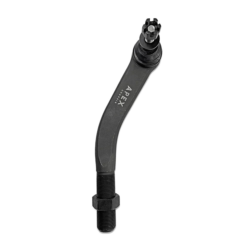 Apex Chassis 2.5 Ton Tie Rod and Drag Link Assembly   Black Aluminum 18 23 Jeep Wrangler JL JT