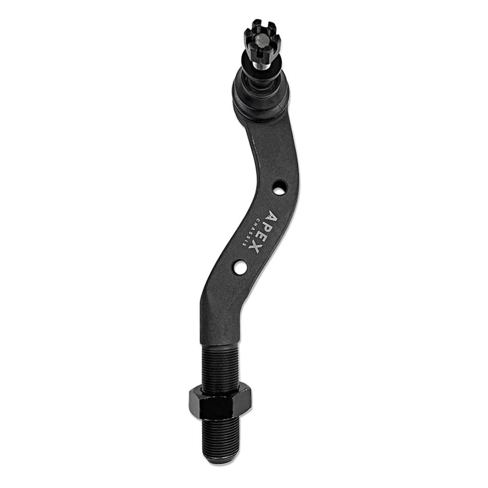 Apex Chassis 2.5 Ton Tie Rod and Drag Link Assembly   Black Aluminum 18 23 Jeep Wrangler JL JT