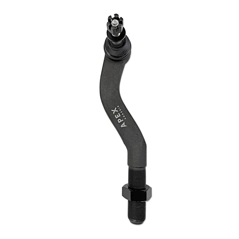 Apex Chassis 2.5 Ton Tie Rod and Drag Link Assembly   Black Aluminum 18 23 Jeep Wrangler JL JT