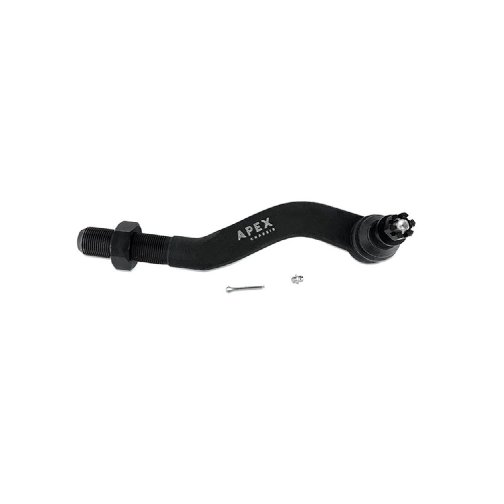 Apex Chassis KIT121 Black Aluminum Tie Rod Dana 44 for 18-23 Jeep Wrangler JL JT