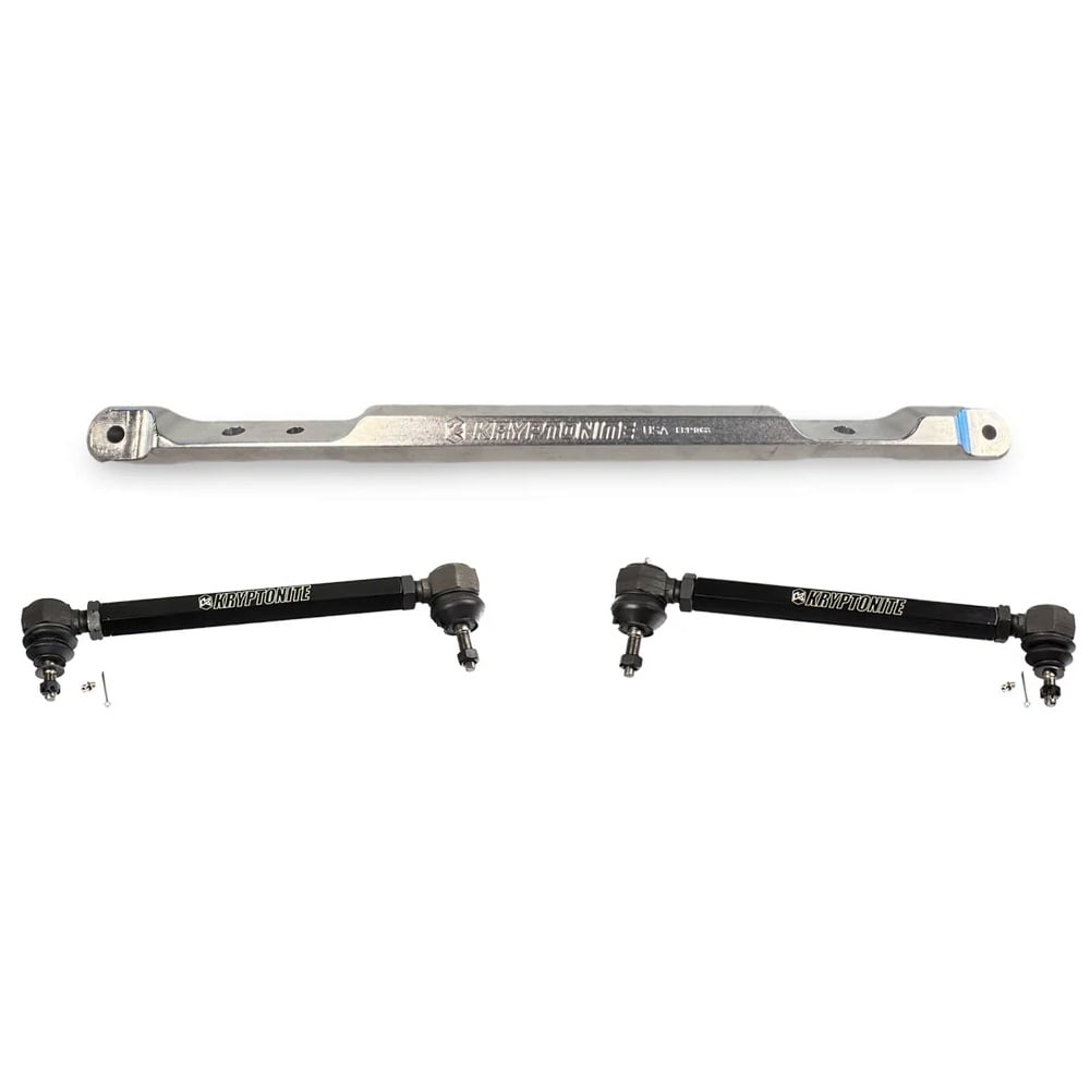 Kryptonite SS Series Center Link &amp; Tie Rod Package for 88-98 GM 1500 and 2500 and 3500