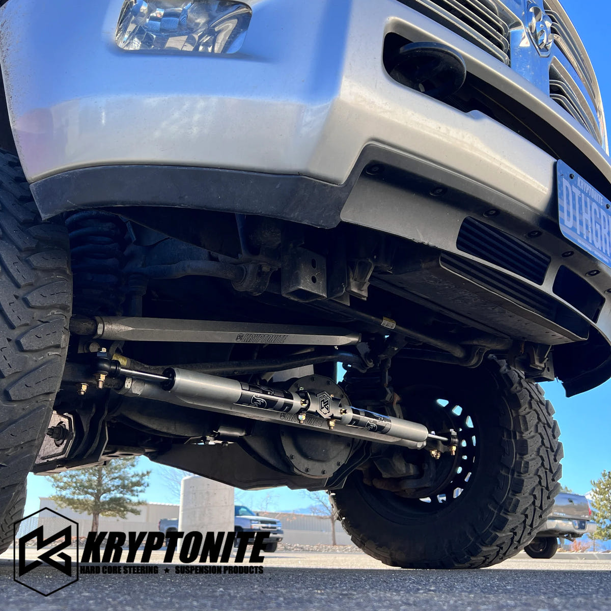 Kryptonite Death Grip Dual Steering Stabilizer Kit for 14-26 Ram 2500 for 13-26 3500