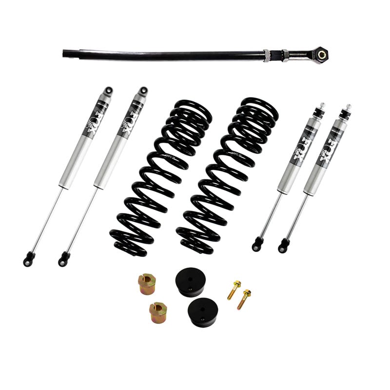 Kryptonite Stage 2 Leveling Kit with Fox 2.0 Shocks for 05-16 Ford SuperDuty