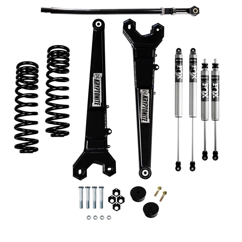 Kryptonite Stage 3 Leveling Kit with Fox 2.0 Shocks for 05-16 Ford SuperDuty