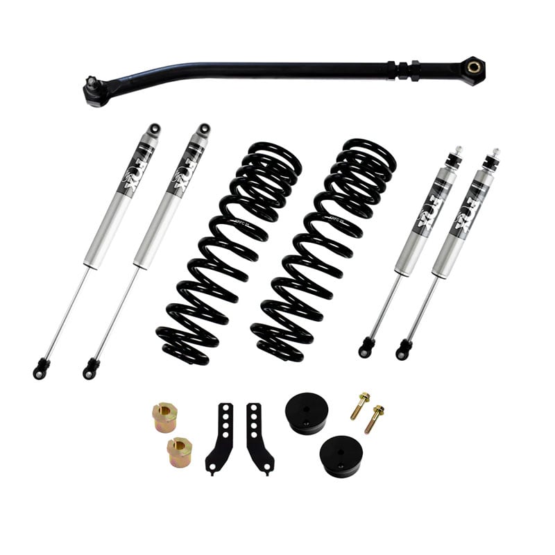 Kryptonite Stage 2 Leveling Kit with Fox 2.0 Shocks for 17-25 Ford SuperDuty