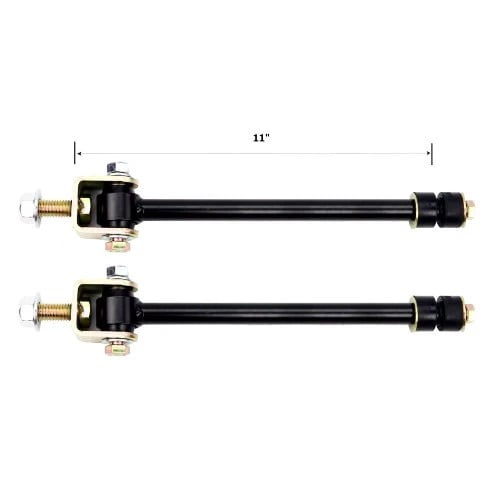 Kryptonite 4-6" Lift Sway Bar End Links for 01-19 GM 2500HD and 3500