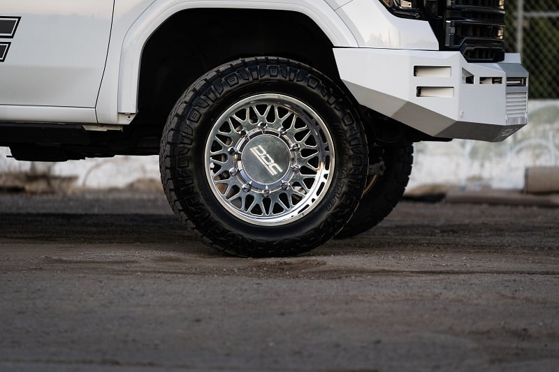 DDC Wheels Forged Polished Mesh 22"x8.25" Wheel Set for 11-23 GM 3500 Dually