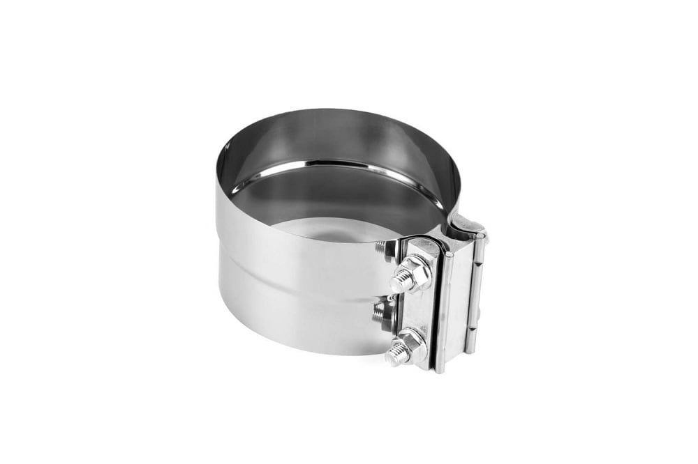 Aeroturbine 304 Stainless Steel Exhaust Lap Joint Clamps Pair