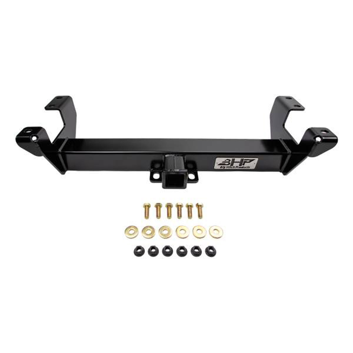 BHP Short Box BELOW Roll Pan 2.5 inch Receiver Hitch 07.5-19 GM 2500HD/3500HD LMM/LML/L5P