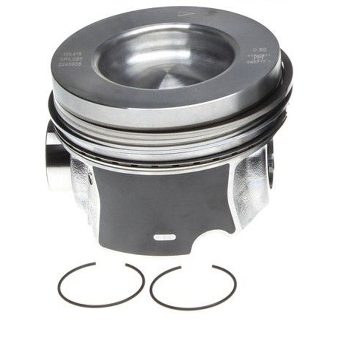 MAHLE Piston with Rings 11-16 GM 6.6L Duramax LML