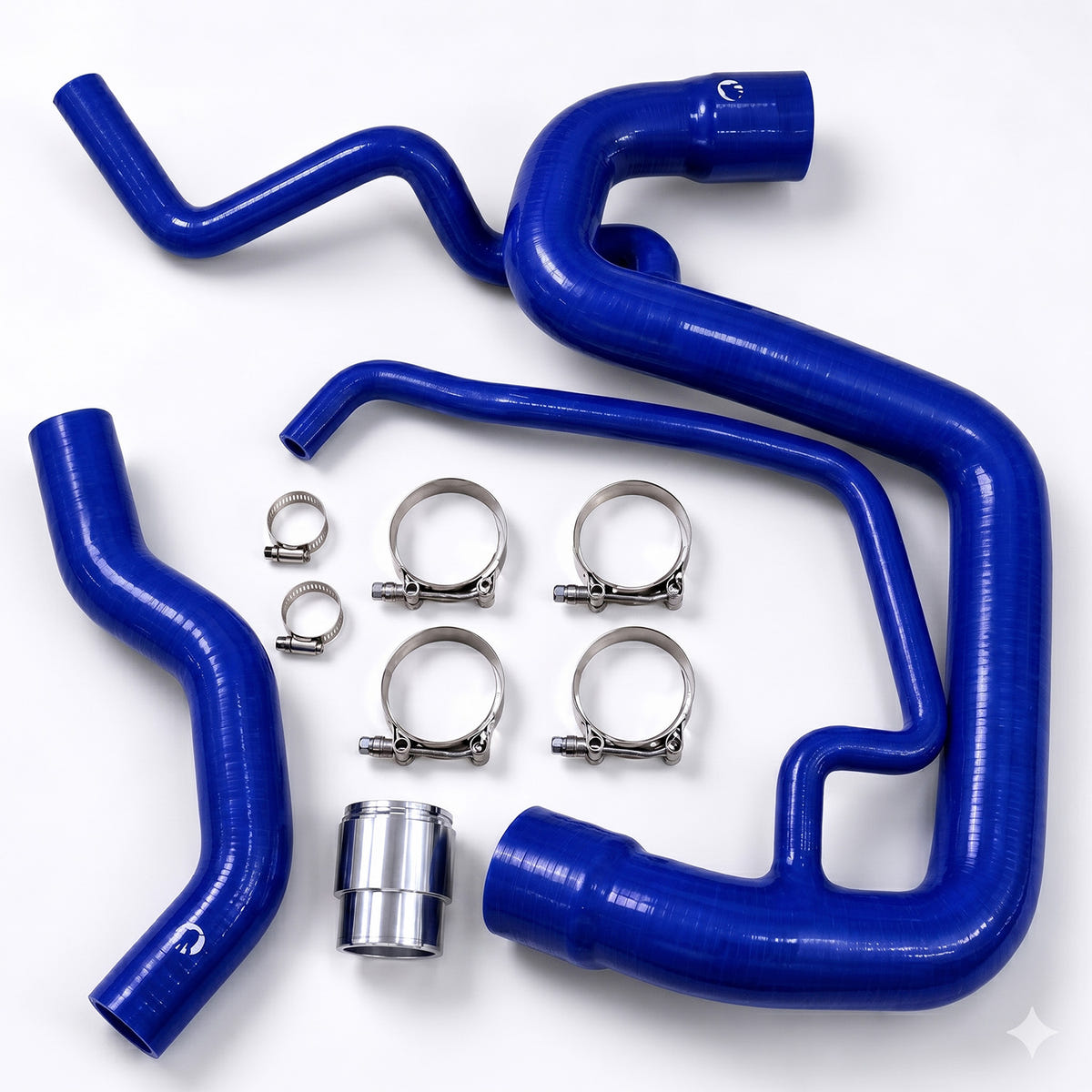 Mammoth Performance HD Coolant Hose Kit 06-10 GM 6.6L Duramax LLY/LBZ/LMM