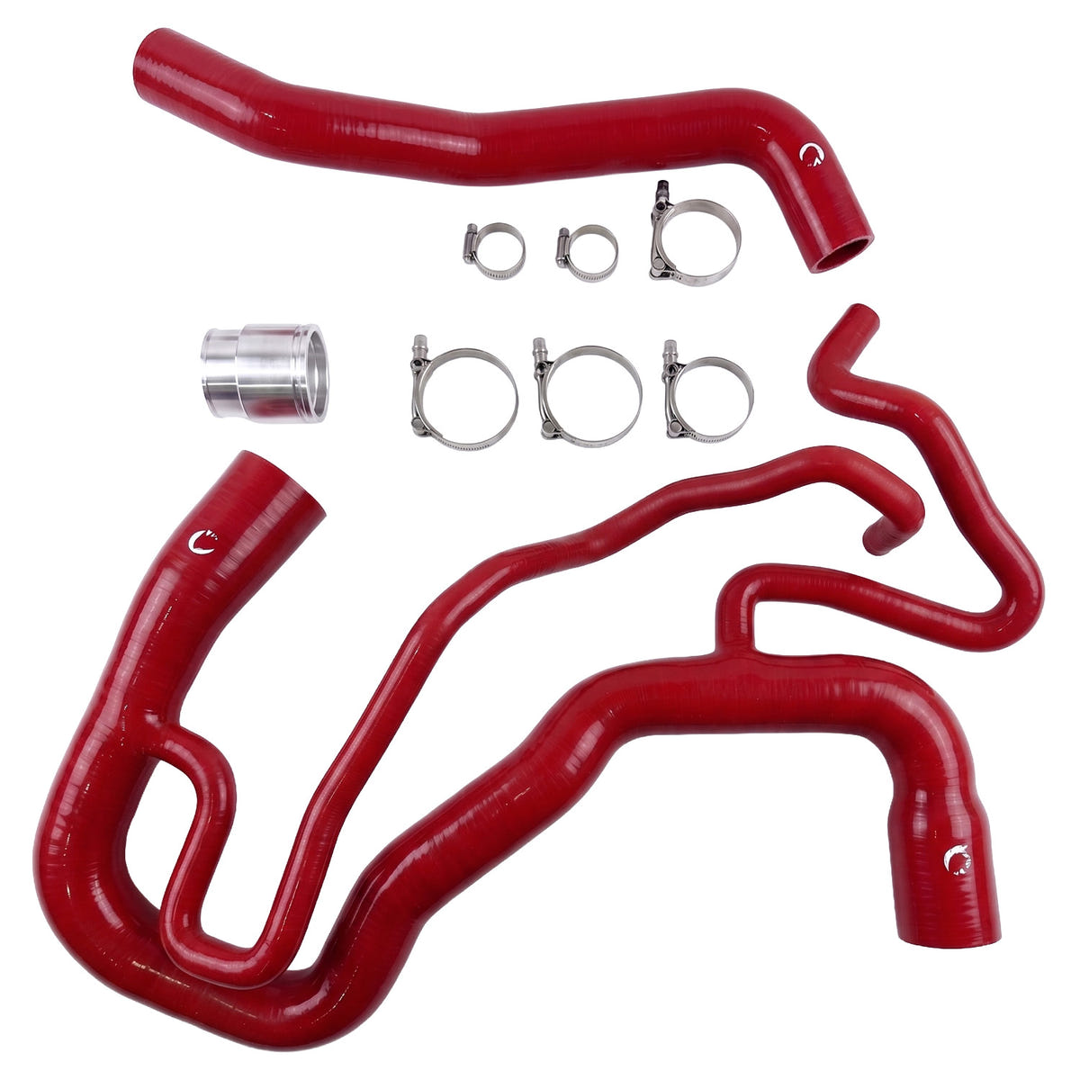 Mammoth Performance HD Coolant Hose Kit 11-16 GM 6.6L Duramax