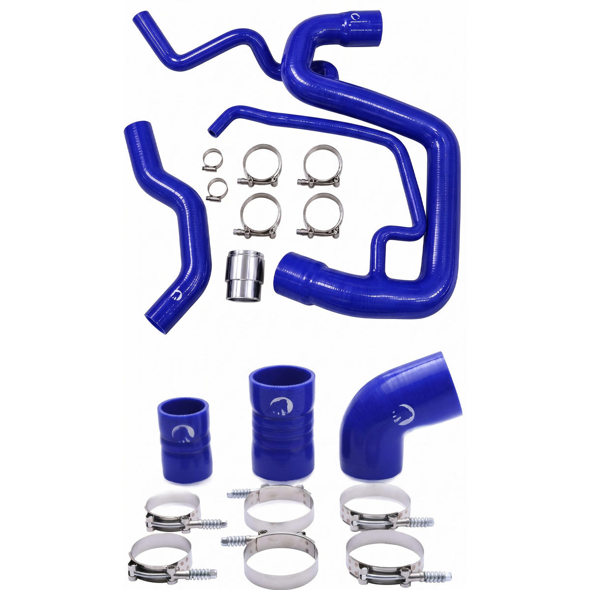 Mammoth Performance HD Intercooler And Coolant Hose Kit 06-10 GM 6.6L Duramax LLY/LBZ/LMM