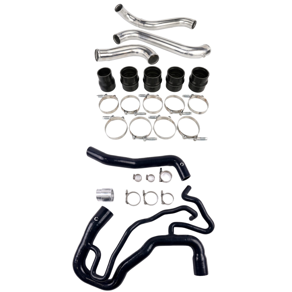 HD Intercooler And Coolant Hose Kit 11-16 GM 6.6L Duramax LML