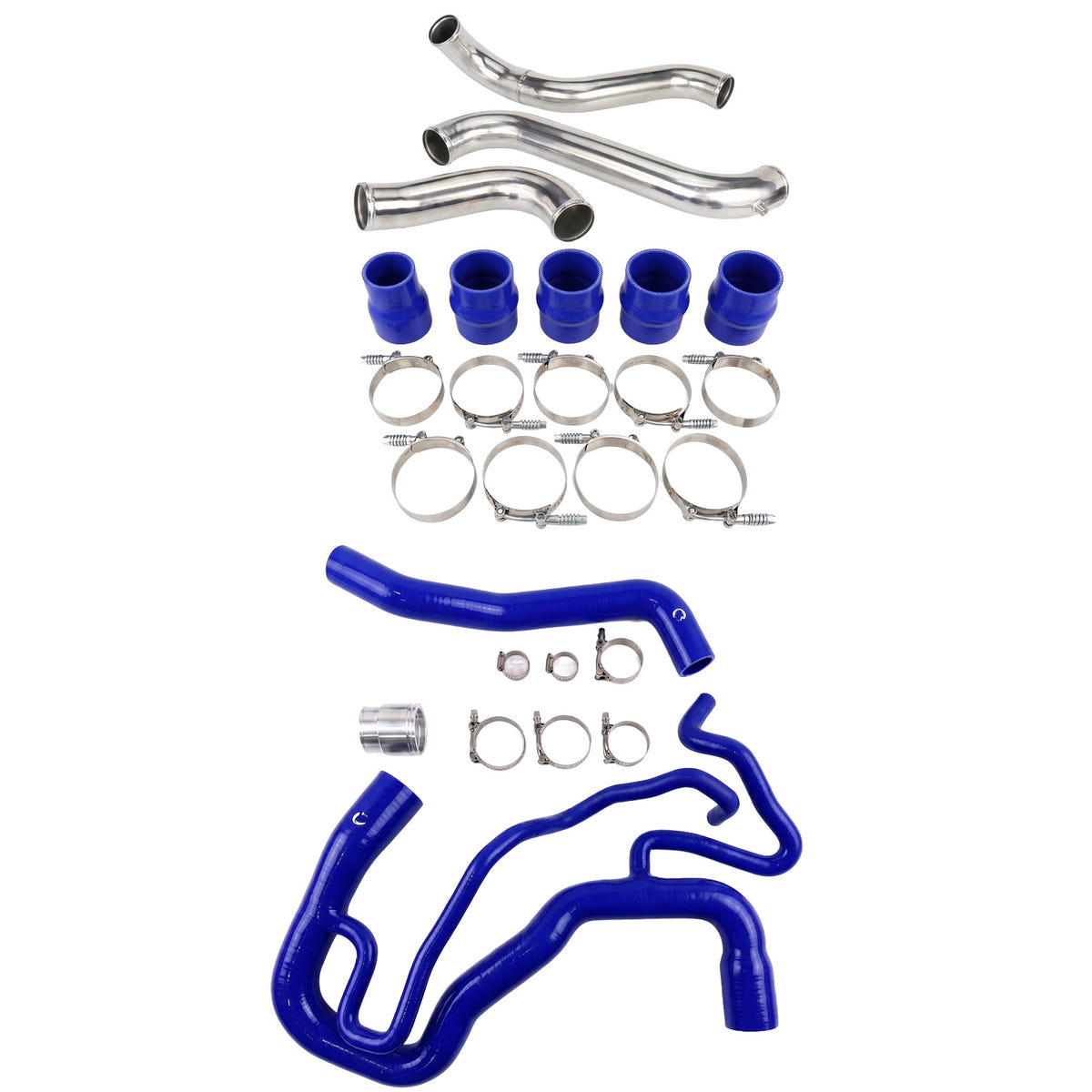 HD Intercooler And Coolant Hose Kit 11-16 GM 6.6L Duramax LML