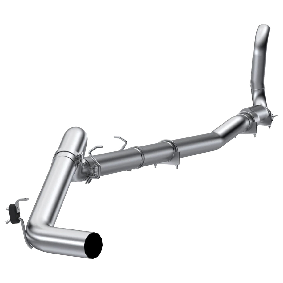 MBRP 4" Armor Lite Turbo Back Exhaust for 89-93 Dodge 5.9L Cummins 4WD