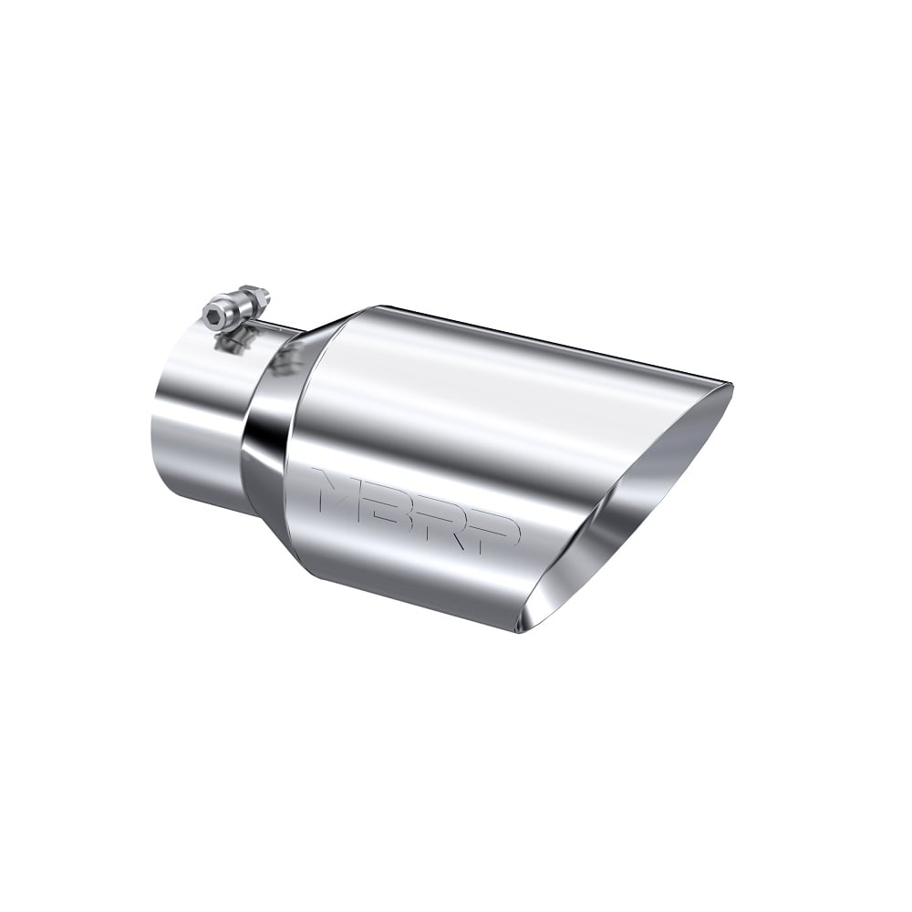 MBRP 4&quot; Inlet / 6&quot; Outlet Dual Wall Angle Cut Exhaust Tip T5072