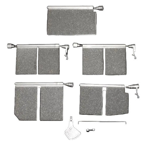 Blend Door USA Complete HVAC Repair Kit for 03-09 Dodge Ram Trucks