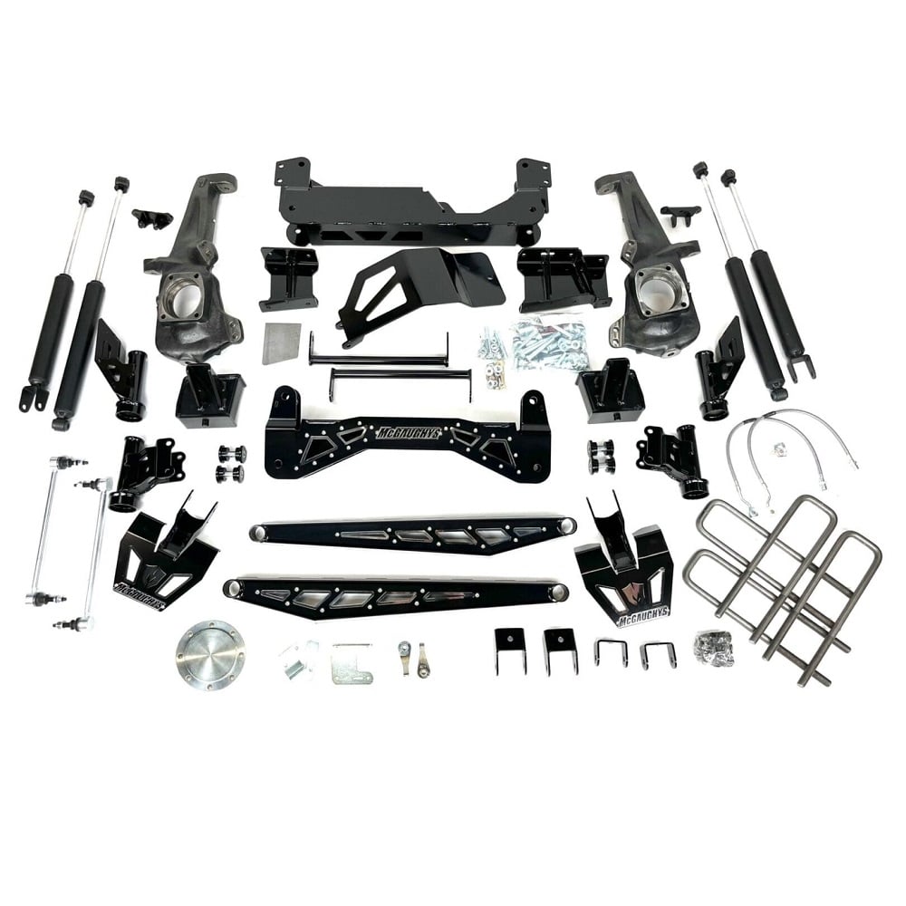 McGaughy's 7 6" Lift Kit 20 25 GM 6.6L L5P Duramax 2500/3500