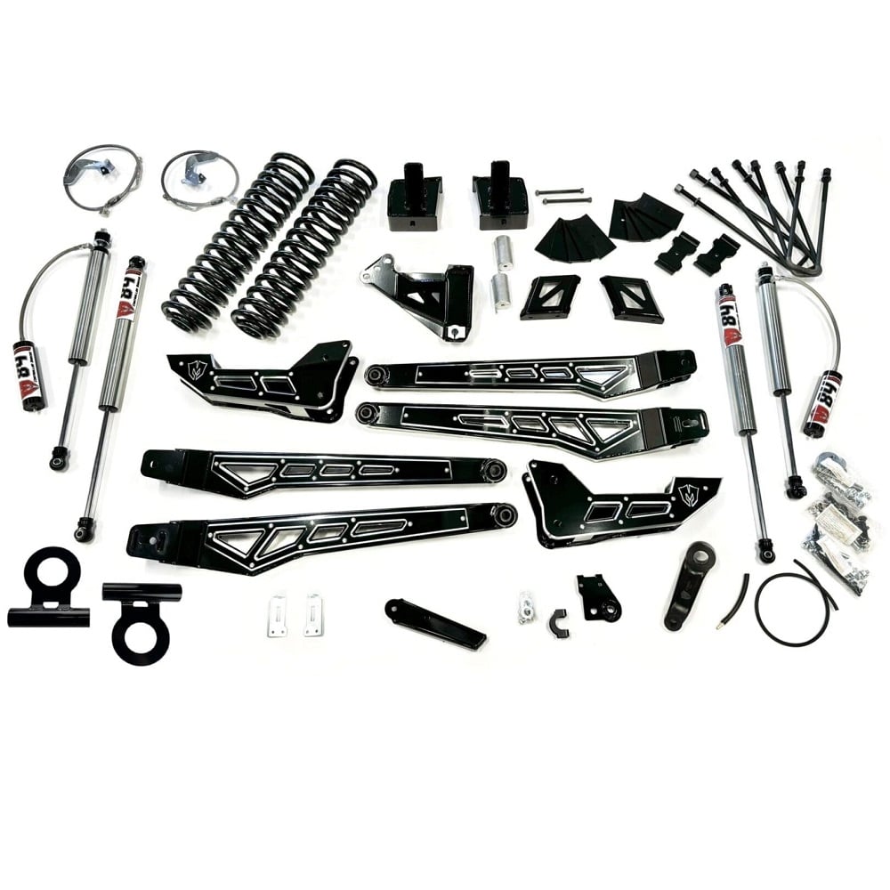 McGaughy's 8" 4 Link S and S Lift Kit for 23-25 Ford 6.7L Powerstroke SuperDuty