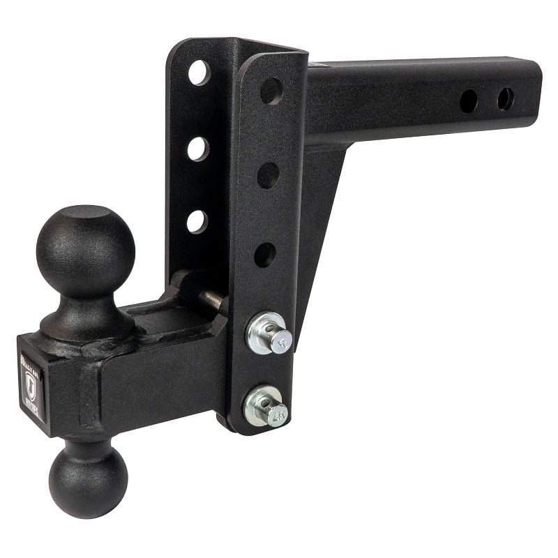 Bulletproof Hitch 2.0" Shank Medium Duty 4" Drop and Rise Hitch