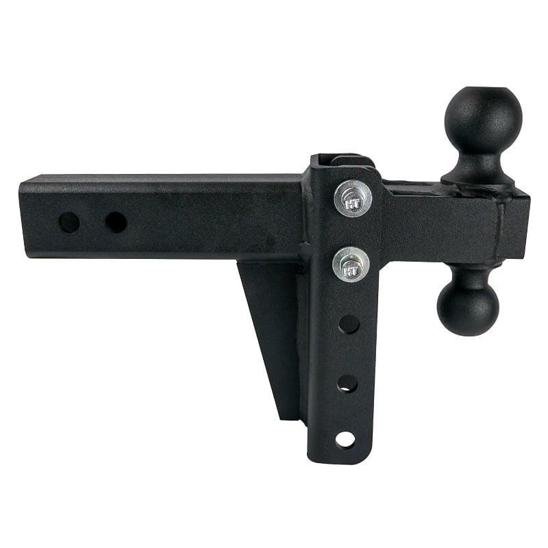 Bulletproof Hitch 2.5" Shank Medium Duty 4" Drop and Rise Hitch
