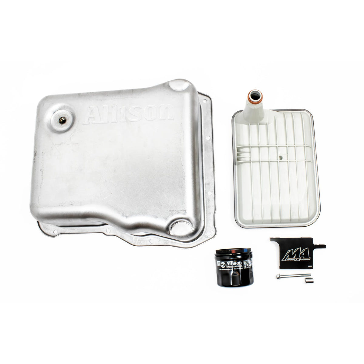 Merchant Automotive 10710 Deep Transmission Pan 01-19 GM 6.6L Duramax LB7/LLY/LBZ/LMM/LML/L5P