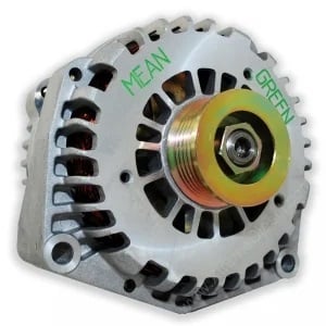 Mean Green High Output Alternator for 10-19 6.6L GM Duramax