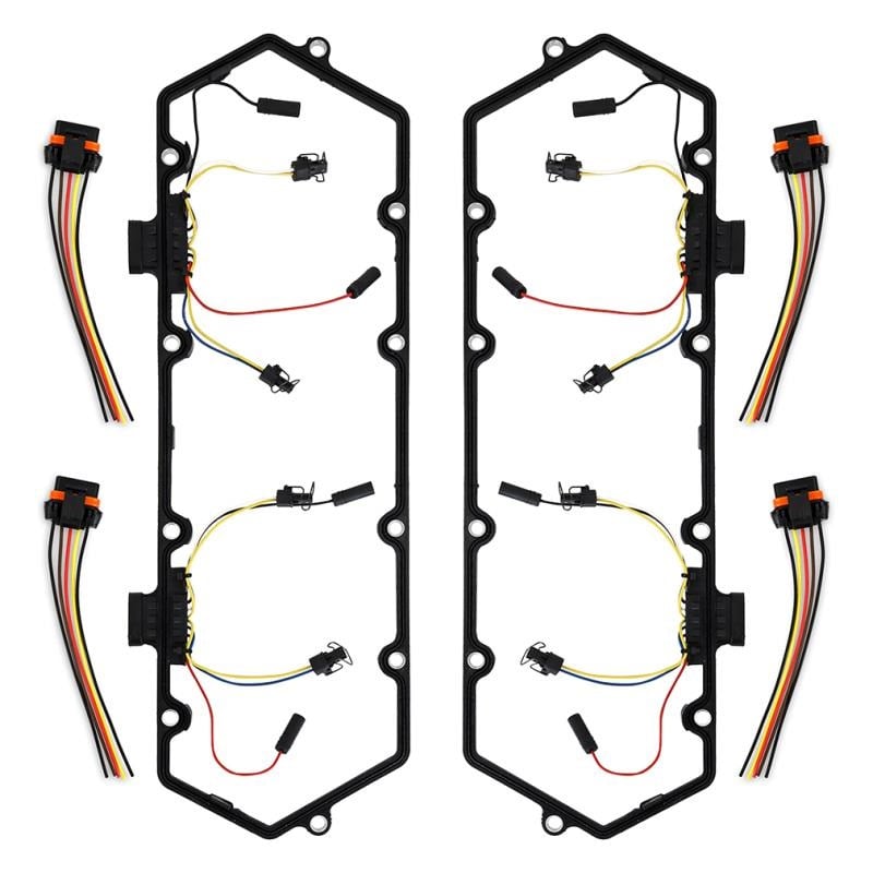 Mishimoto Replacement Glow Plug Harness And Gasket Set for 94-97 Ford 7.3L Powerstroke