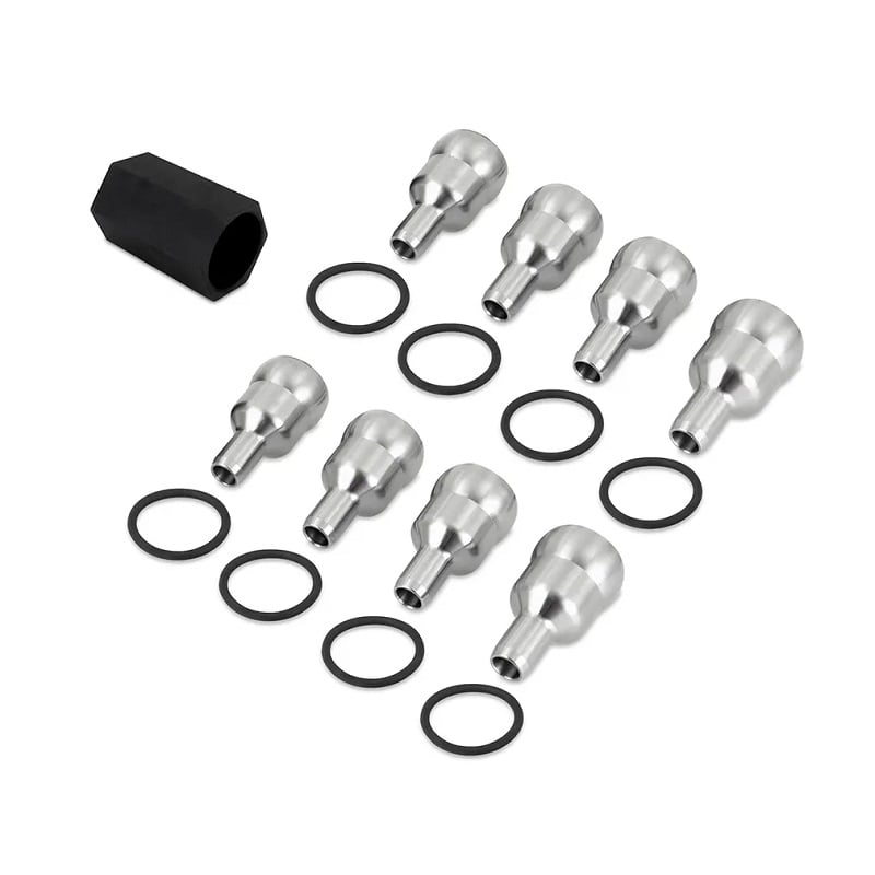 Mishimoto High Pressure Oil Rail Ball Tube Set for 04.5-07 Ford 6.0L Powerstroke