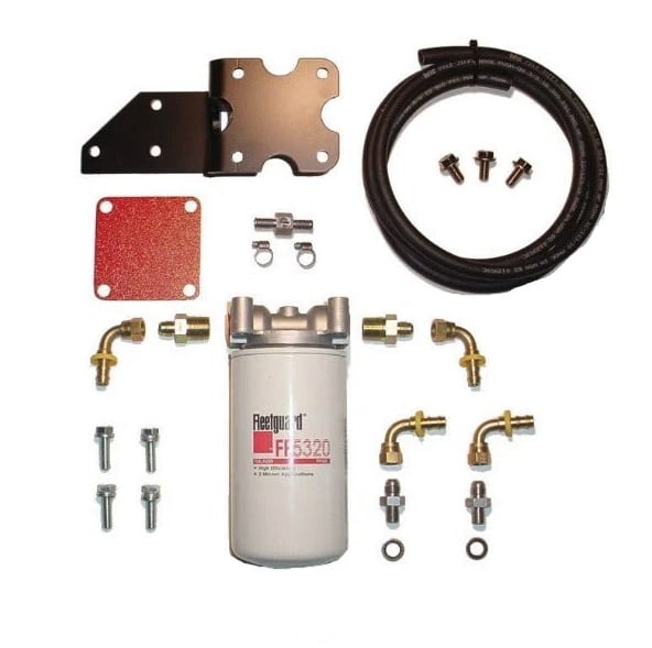 Glacier Diesel Power MK2 Big Line Kit Cylinder Head Mout for 03-07 Dodge Ram 5.9L Cummins