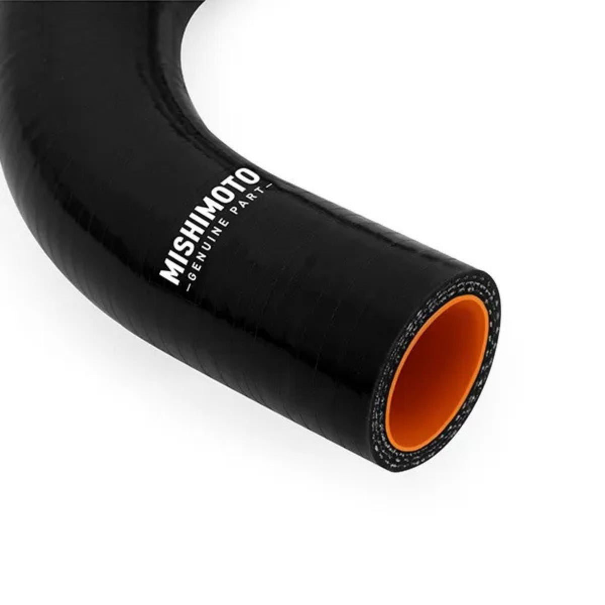 Ford 6.0L Powerstroke Mishimoto lower overflow hose silicone reinforced 2003 2004