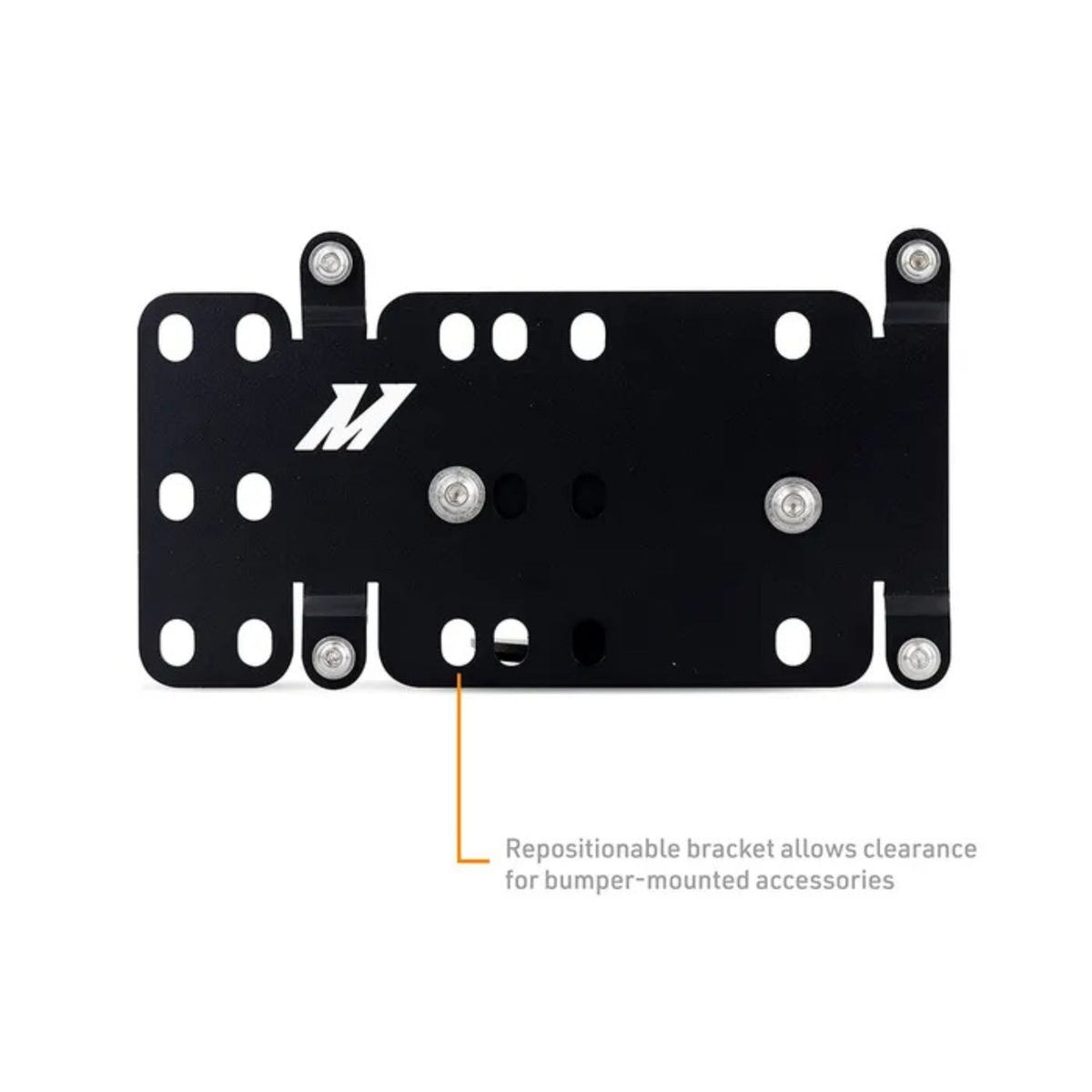 Mishimoto License Plate Relocation Bracket 11-23 Ford F-250/F-350 Super Duty