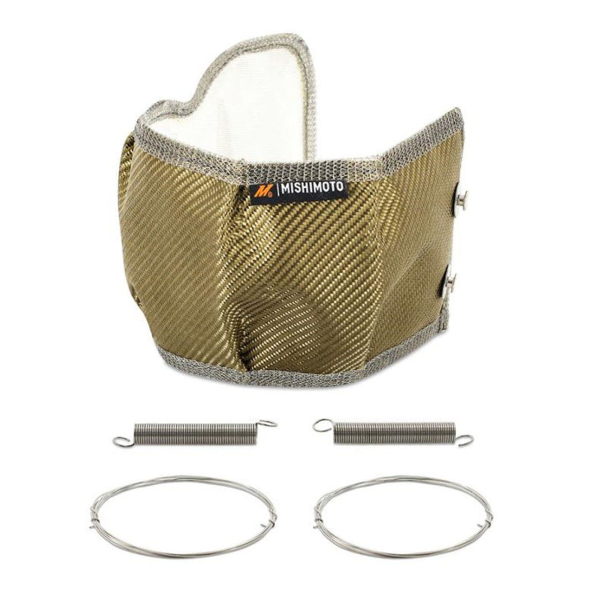 Mishimoto Titanium Turbo Blanket Dodge Ram 5.9L Cummins 2004.5-2009 direct fit heat shield