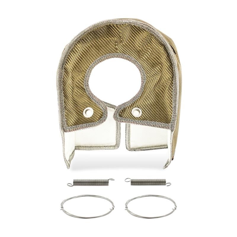 Mishimoto Titanium Turbo Blanket for for 04.5-16 GM 6.6L Duramax LLY and LBZ and LMM and LML