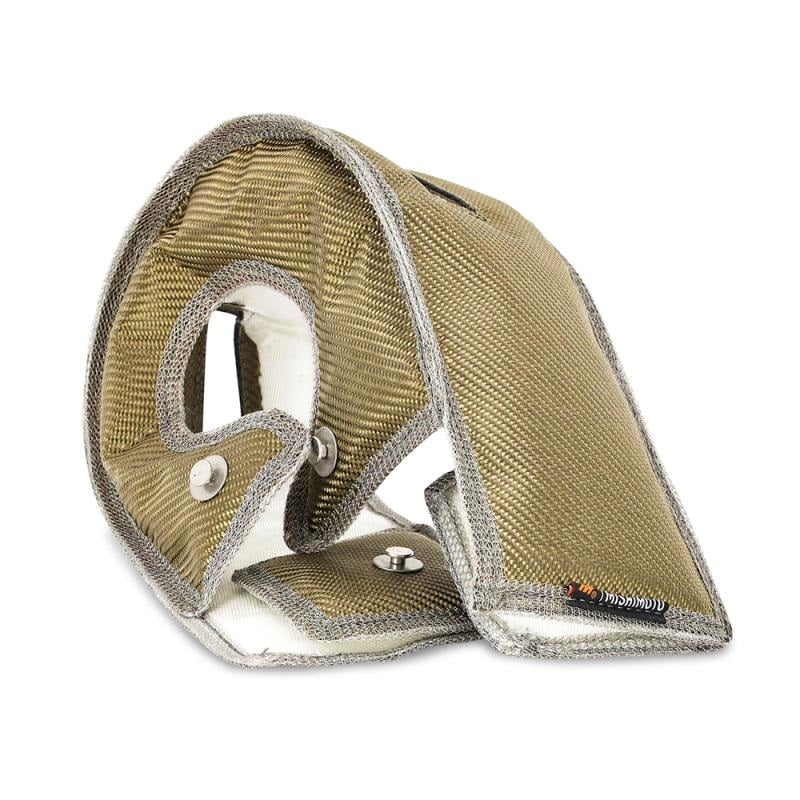 Mishimoto Titanium Turbo Blanket for 04.5-16 GM 6.6L Duramax LLY and LBZ and LMM and LML