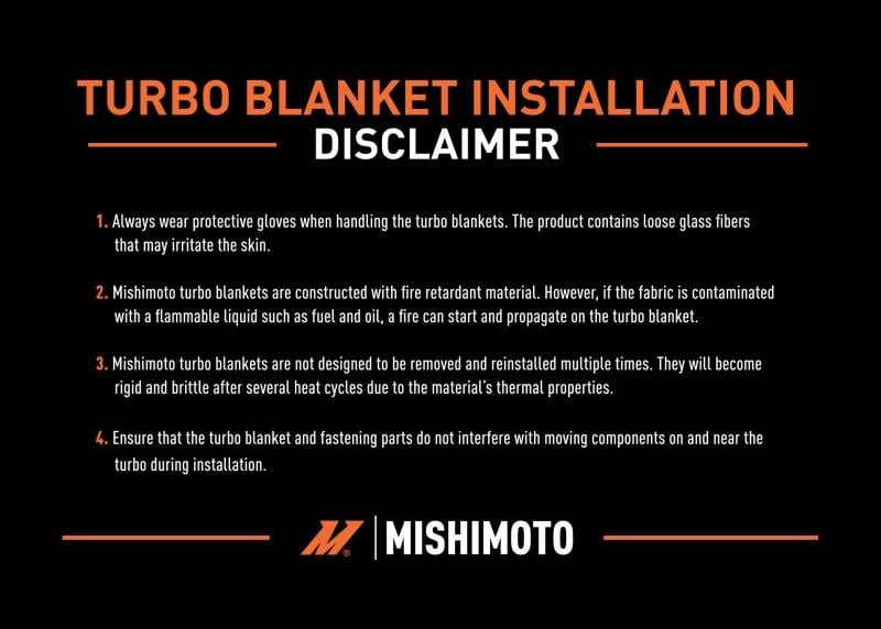 Mishimoto Titanium Turbo Blanket for 17-19 GM 6.6L Duramax L5P