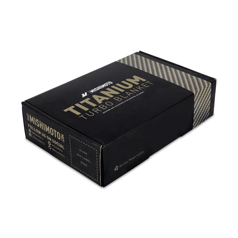 Mishimoto Titanium Turbo Blanket for 17-19 GM 6.6L Duramax L5P