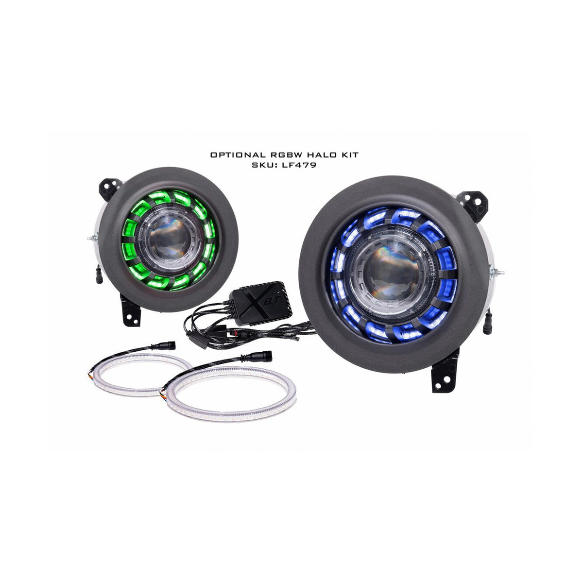 Morimoto Super 7 LED Headlights for 20-23 Jeep Wrangler JL and Gladiator JT