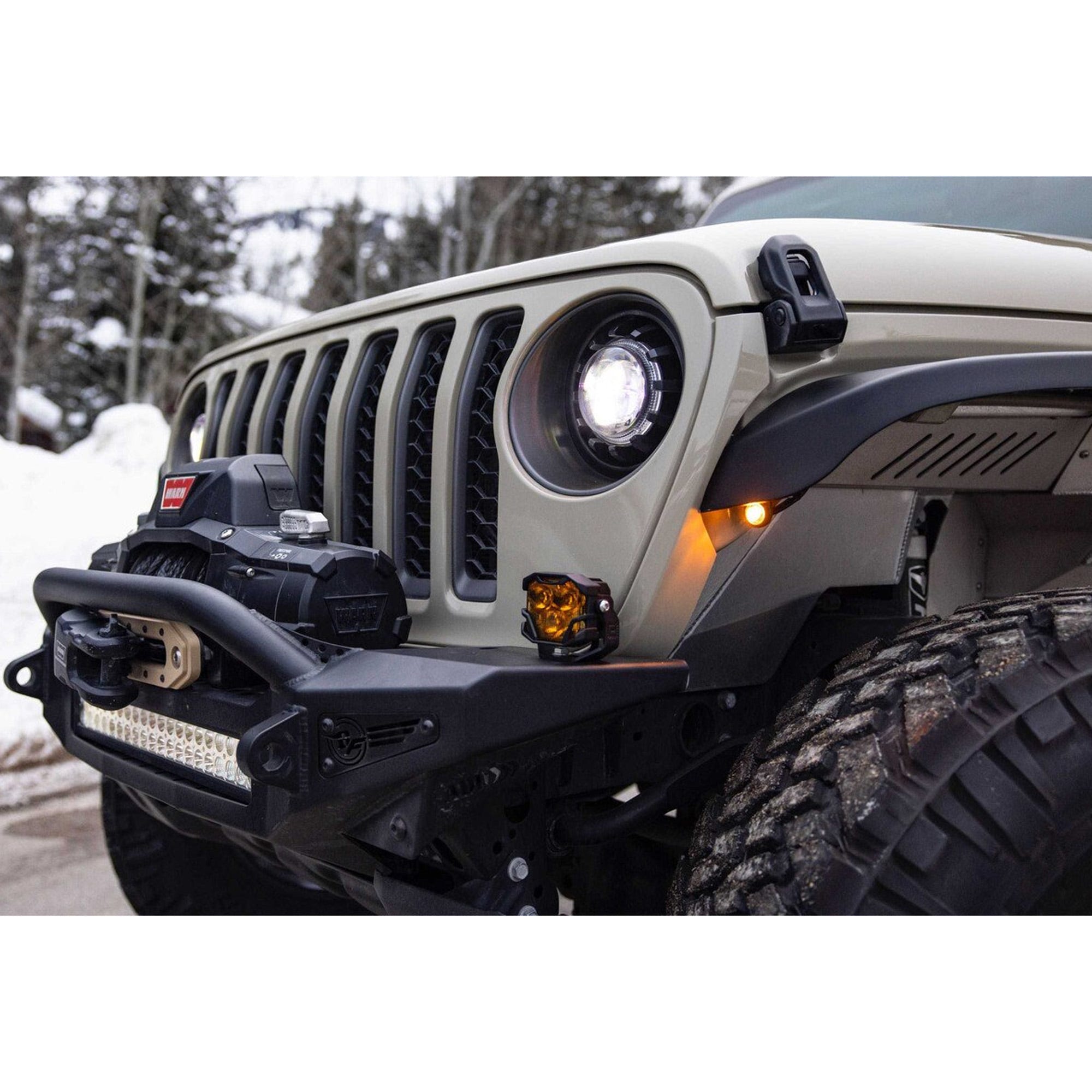 Morimoto Super 7 LED Headlights for 20-23 Jeep Wrangler JL and Gladiator JT