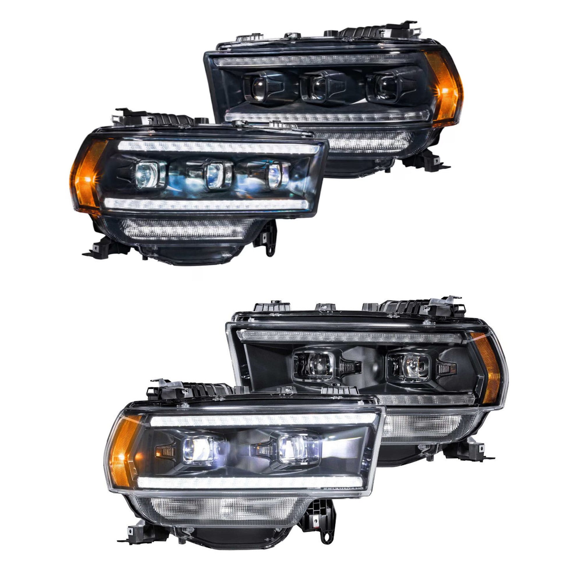 Morimoto XB LED Headlights for 19-23 RAM 6.7L Cummins