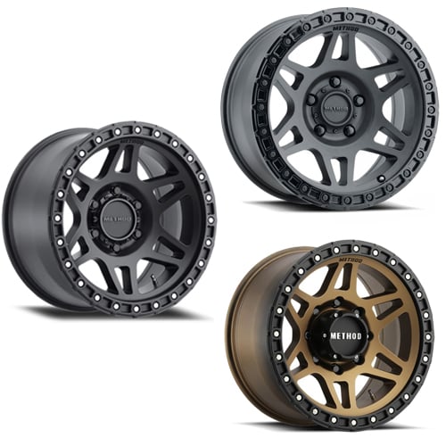 Method Race Wheels 312 | 17" 18" Street Wheel | Bronze Double Black Matte Black