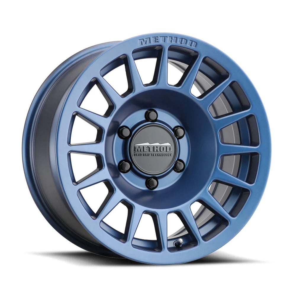 Method Race Wheels 707 |  17" 18" Bead Grip Wheel | Bahia Blue Matte Black