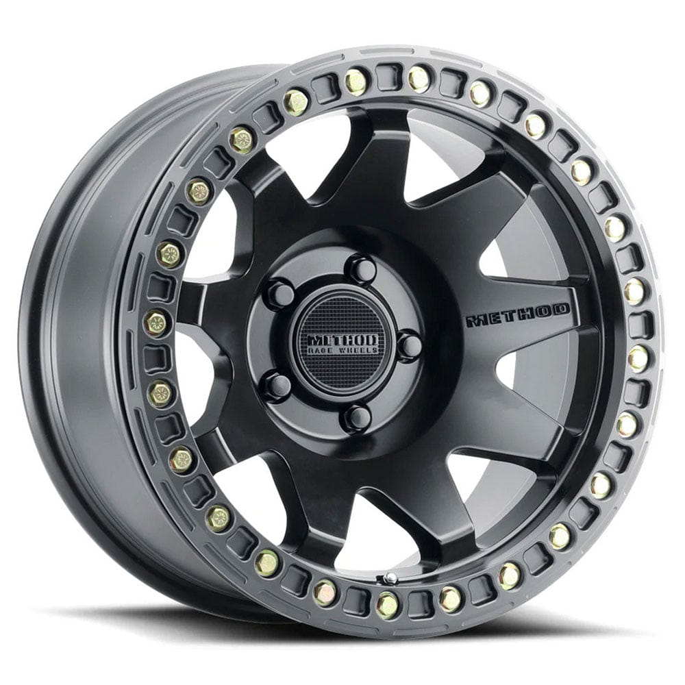 Method Race Wheels 108 | 17" Beadlock | Matte Black Titanium