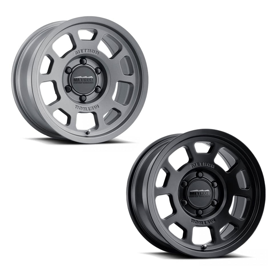 Method Race Wheels 705 |  17" 18" Bead Grip Wheel | Matte Black Titanium
