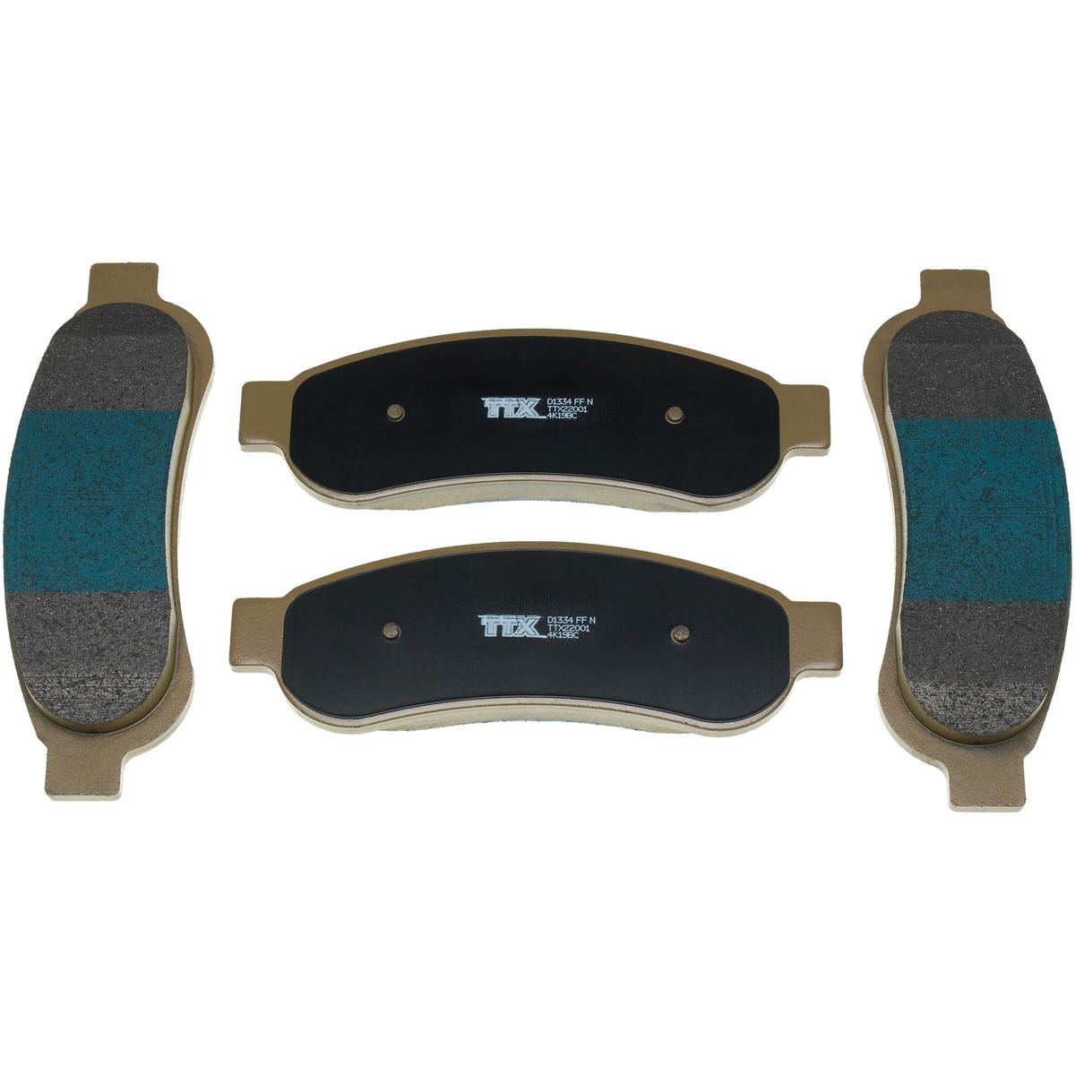 Mevotech TTX Premium Met Brake Pads for 08-12 Ford SuperDuty F-250 and for 08-11 F-350