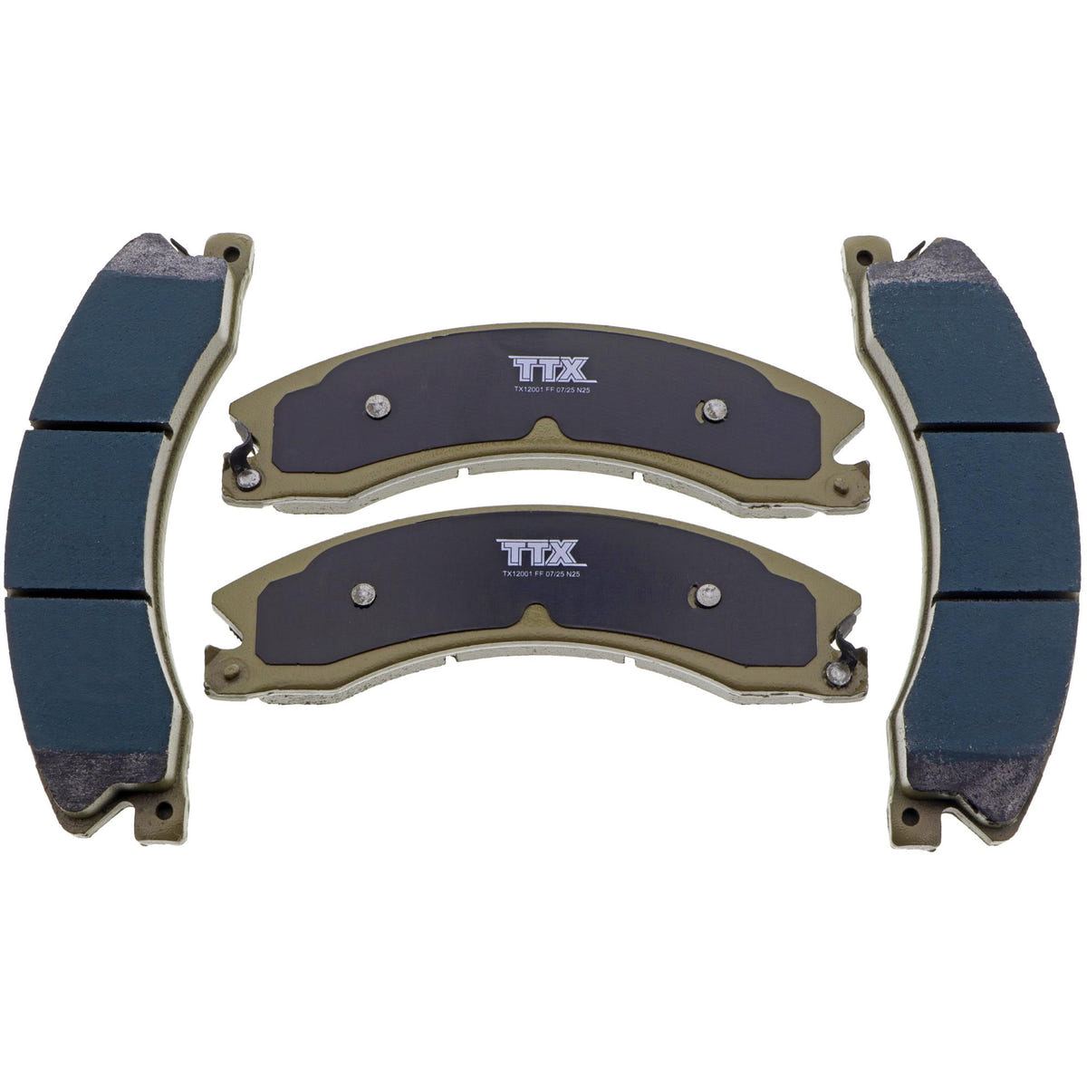 Mevotech TTX SuperMet Brake Pads for 11-19 GM 2500HD and 3500HD