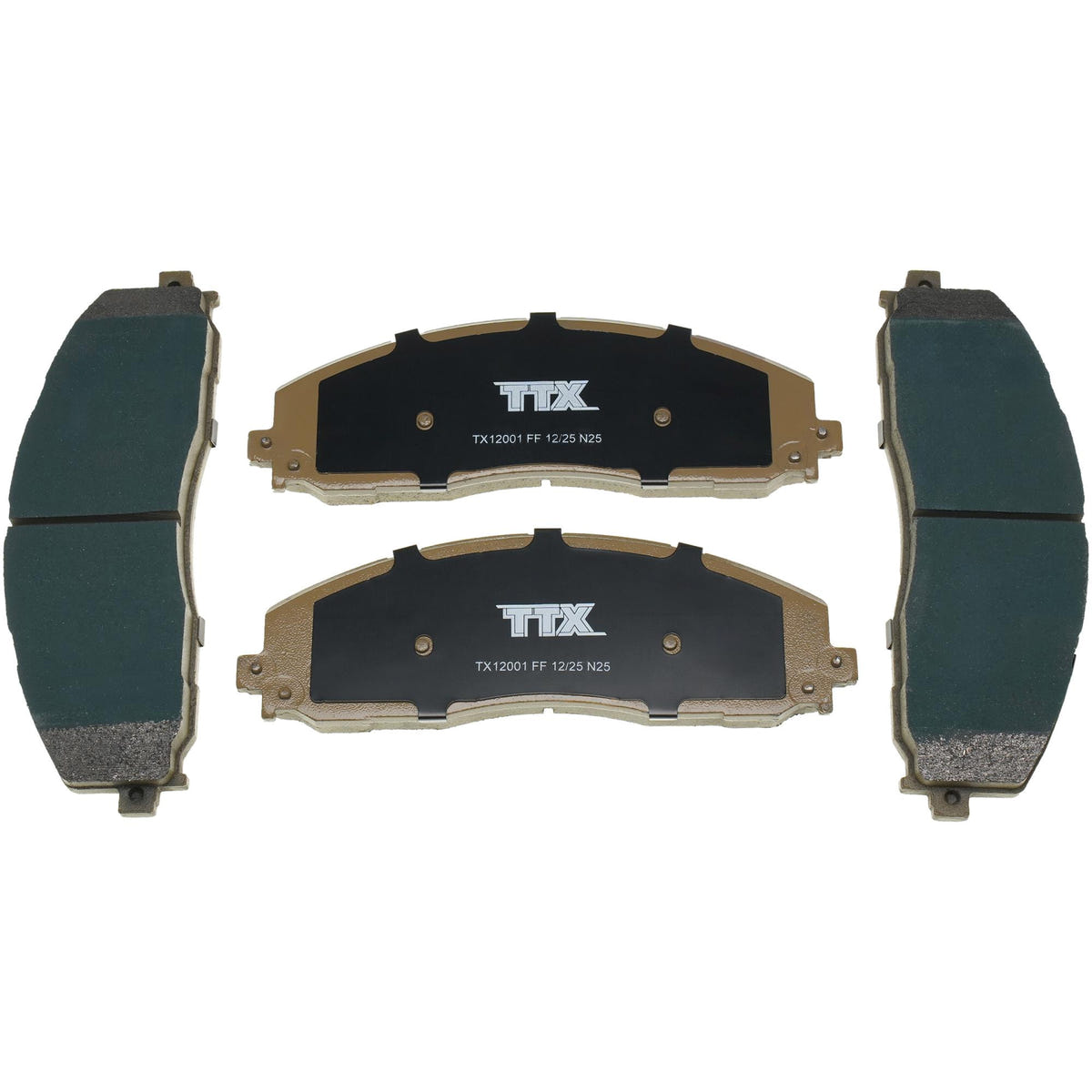 Mevotech TTX SuperMet Brake Pads for 14-24 Ford F-250 and for 13-24 F-350
