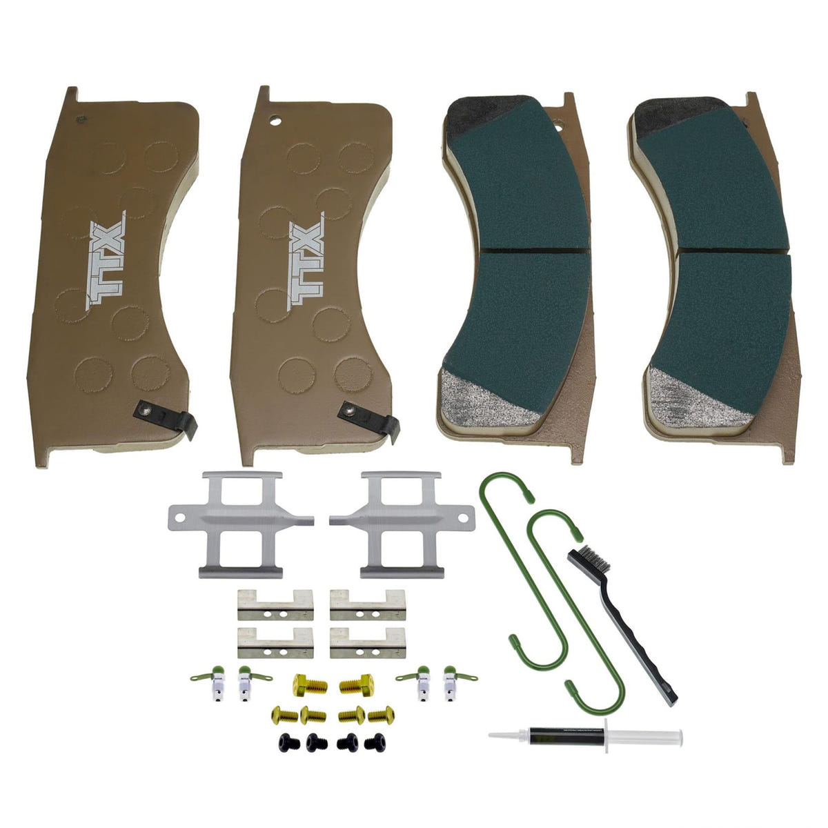 Mevotech TTX SuperMet Brake Pads Rear for 19-20 Dodge Ram 2500 and 3500 DRW