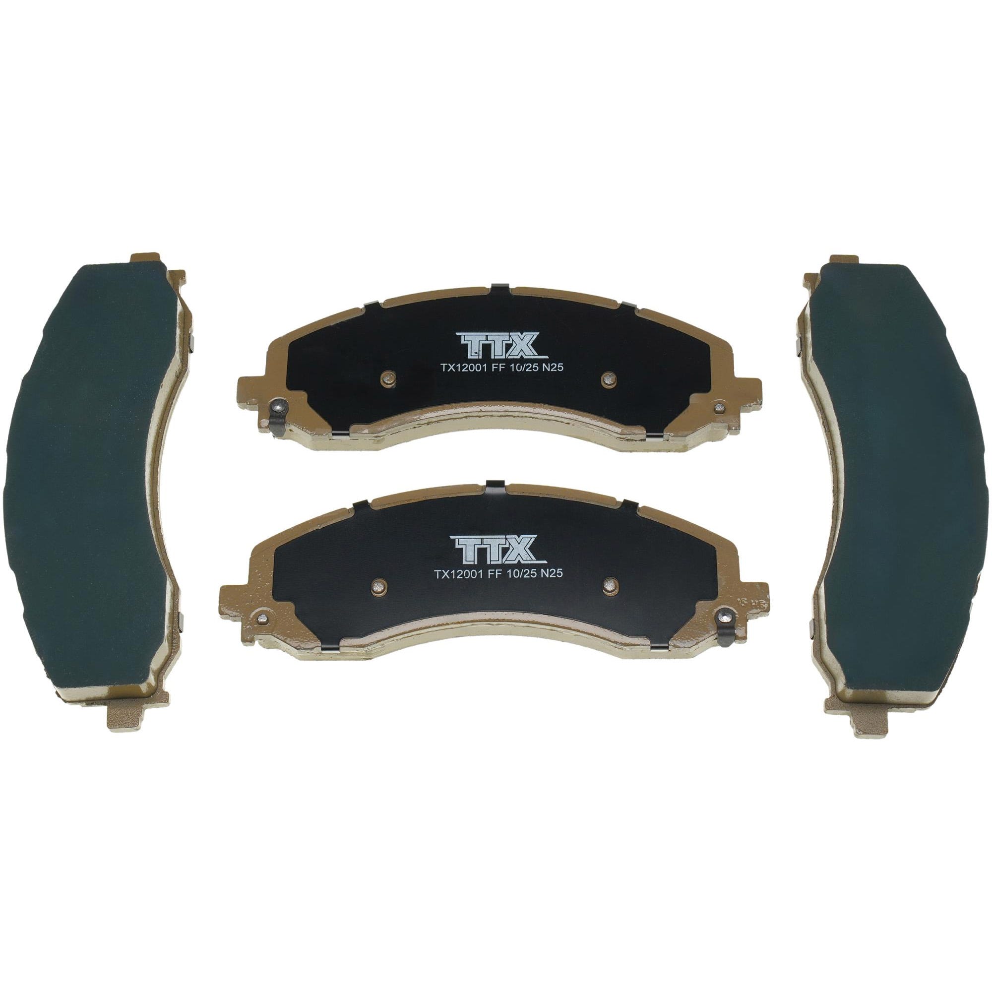 Mevotech TTX SuperMet Brake Pads for 19-24 Dodge Ram 2500 and 3500